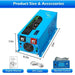 Green Vista Living Sungold Power 3000W DC 12V Pure Sine Wave Inverter With Charger - Dimensions