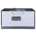 Cosmo 30-Inch 1.6 Cu. Ft. Over the Range Microwave in Stainless Steel and Black Glass (COS-3016ORM1SS) Cosmo