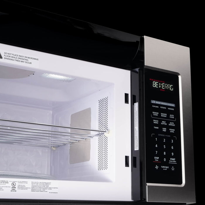 Cosmo 4-Piece Appliance Package - 30-Inch Single Oven Electric Range, Over-the-Range Microwave, Dishwasher, and Refrigerator in Stainless Steel (COS-4PKG-083) Cosmo