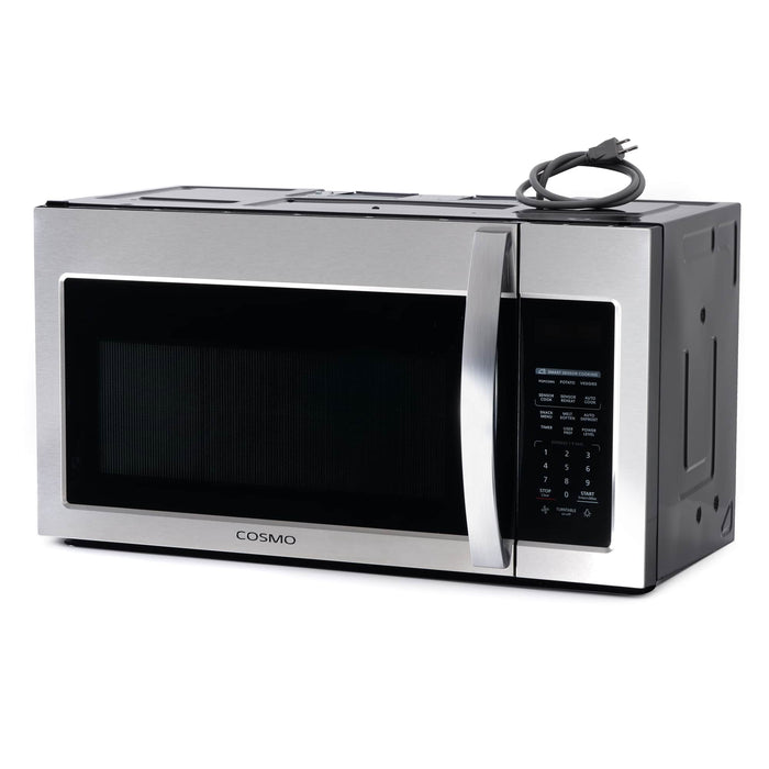 Cosmo 4-Piece Appliance Package - 30-Inch Gas Range, Over-the-Range Microwave, Dishwasher and Refrigerator in Stainless Steel (COS-4PKG-086) Cosmo