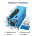 Green Vista Living Sungold Power 3000W DC 24V Pure Sine Wave Inverter With Charger - Dimensions