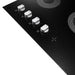 Cosmo 4-Piece Appliance Package - 30-Inch Electric Cooktop, Under Cabinet Range Hood, Wall Oven and Microwave in Stainless Steel (COS-4PKG-136) Cosmo
