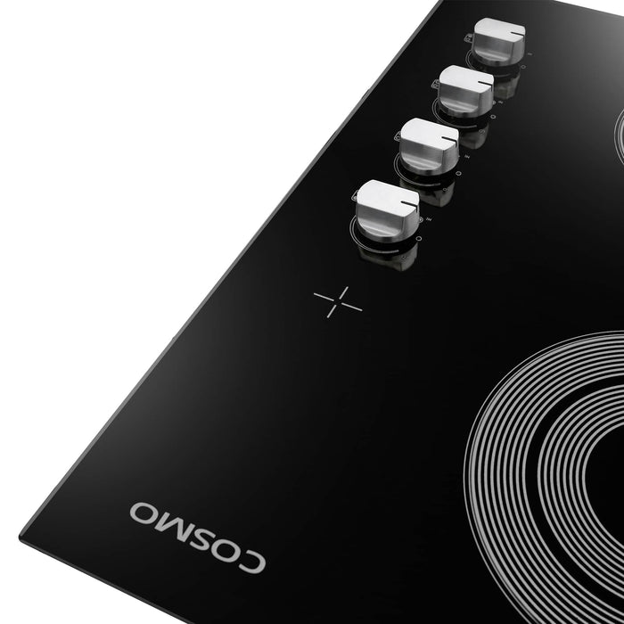 Cosmo 30-Inch Electric Ceramic Glass Cooktop with 4 Burners (COS-304ECC) Cosmo