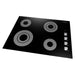 Cosmo 4-Piece Appliance Package - 30-Inch Electric Cooktop, Under Cabinet Range Hood, Wall Oven and Microwave in Stainless Steel (COS-4PKG-136) Cosmo