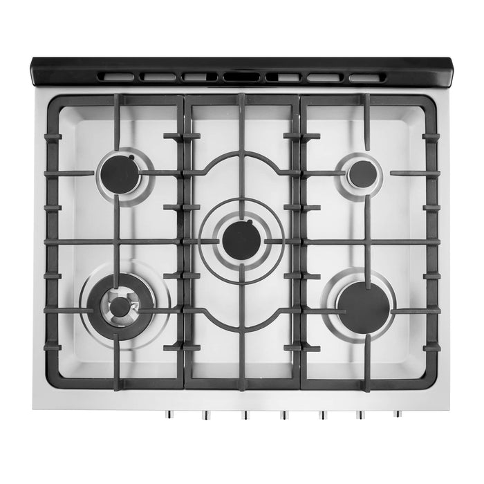 Cosmo 4-Piece Appliance Package - 30-Inch Gas Range, Island Mount Range Hood, Dishwasher and Refrigerator in Stainless Steel (COS-4PKG-734) Cosmo