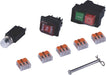 Evolution spare parts: power switch, auger switch, circuit breaker, WAGO connectors, auger pin