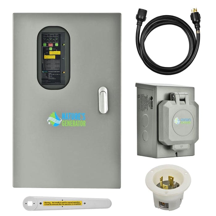 Nature's Generator Lithium 6000 and Transfer Switch - View 13