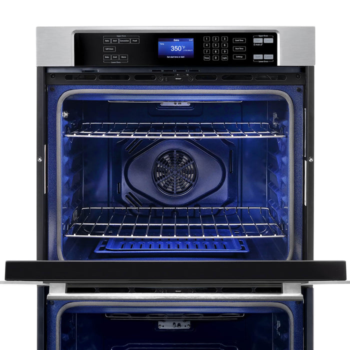 Cosmo 30-Inch Double Electric Built-In Wall Oven in Stainless Steel (COS-30EDWC) Cosmo
