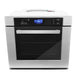 Cosmo 4-Piece Appliance Package - 30-Inch Electric Cooktop, Refrigerator, Wall Oven and Microwave Oven in Stainless Steel (COS-4PKG-259) Cosmo