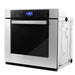 Cosmo 30-Inch 5 Cu. Ft. Convection and Self Cleaning Single Electric Wall Oven in Stainless Steel (COS-30ESWC) Cosmo