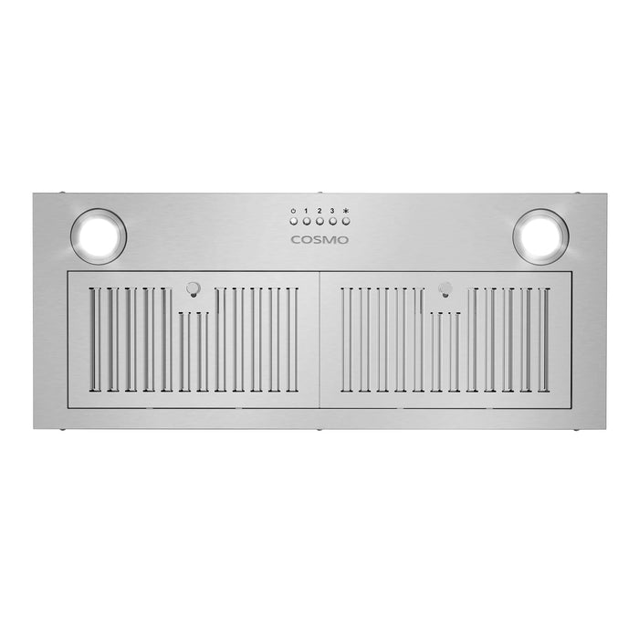 Cosmo 30-Inch 380 CFM Ducted Insert Range Hood in Stainless Steel (COS-30IRHP) Cosmo