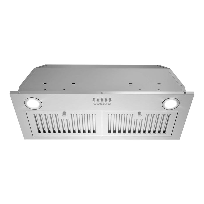 Cosmo 30-Inch 380 CFM Ducted Insert Range Hood in Stainless Steel (COS-30IRHP) Cosmo