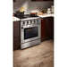 Thor Kitchen 30 in. Propane Gas Burner/Electric Oven Range in Stainless Steel, HRD3088ULP Thor Kitchen