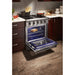 Thor Kitchen 30 in. Propane Gas Burner/Electric Oven Range in Stainless Steel, HRD3088ULP Thor Kitchen