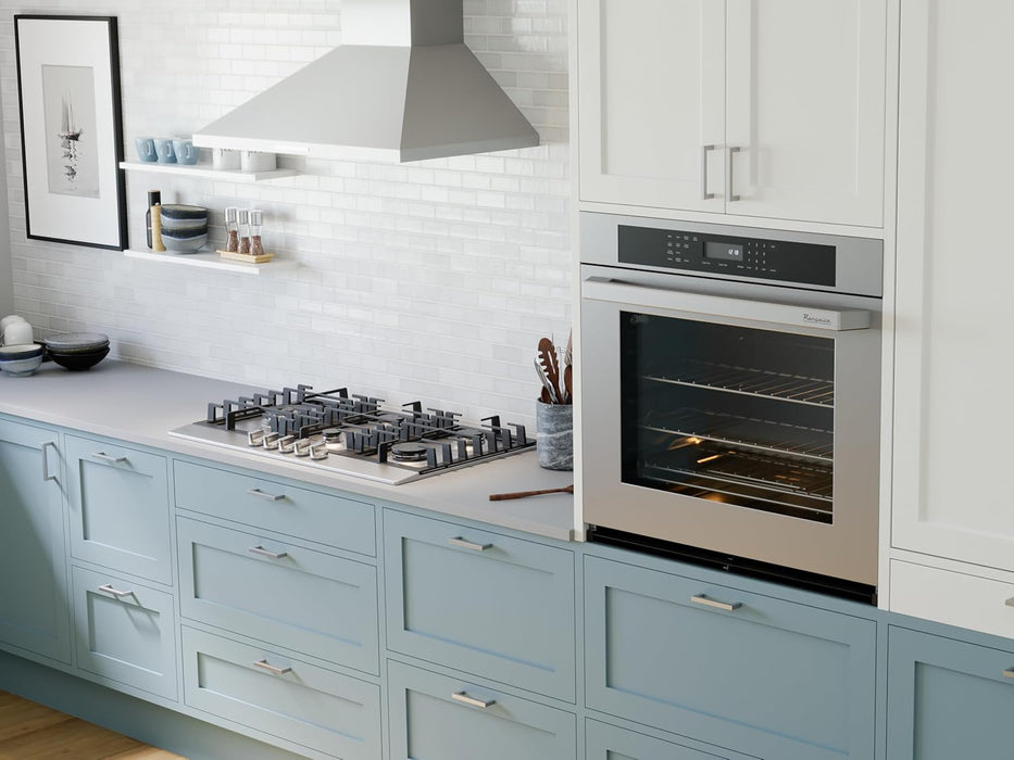 Rangaire 30" Wall-Mounted Range Hood 580 CFM Convertible Stainless Steel RHWMP30S Ventilation - Detail View