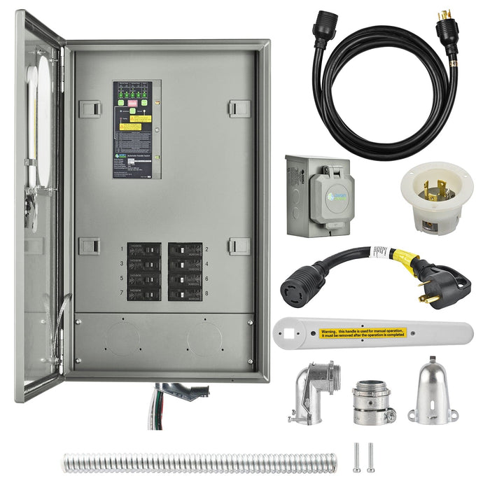 Nature's Generator 30A Automatic Generator Transfer Switch - Detail View 2