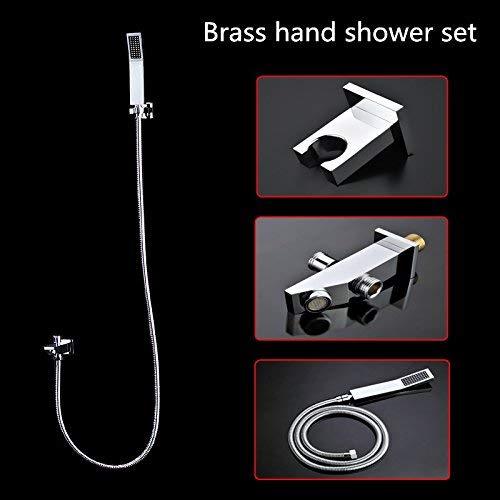 Cascada Showers 23"x31" Luxurious recessed rain & waterfall LED shower system – 5 mode - Product Image 7