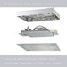 Cascada Showers 23"x31" Luxurious recessed rain & waterfall LED shower system – 5 mode - Detail View 3