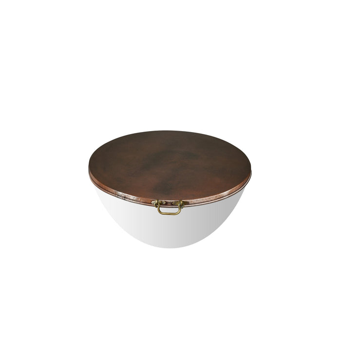 Moreno 31" W Round Copper Fire Pit Lid - MORENO-TOP-31RND by Starfire Designs Starfire Designs
