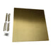 Cascada Showers 31" Square Ceiling Mount Rainfall LED Shower Head, include Shower Arm - Detail View 2