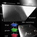 Cascada Showers 31" Stainless Steel Luxury Square LED Rain Bathroom Shower Head - Alternate View