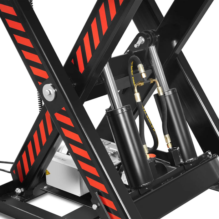 4400lbs Capacity Stationary Powered Hydraulic Lift Table,  51.2" x 33. — view 11