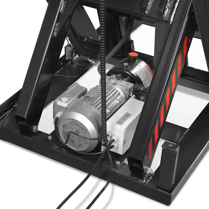 4400lbs Capacity Stationary Powered Hydraulic Lift Table,  51.2" x 33. — view 10
