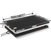 4400lbs Capacity Stationary Powered Hydraulic Lift Table,  51.2" x 33. — detail view