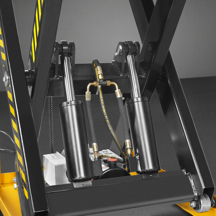 4400lbs Capacity Stationary Powered Hydraulic Lift Table,  51.2" x 33. — view 20