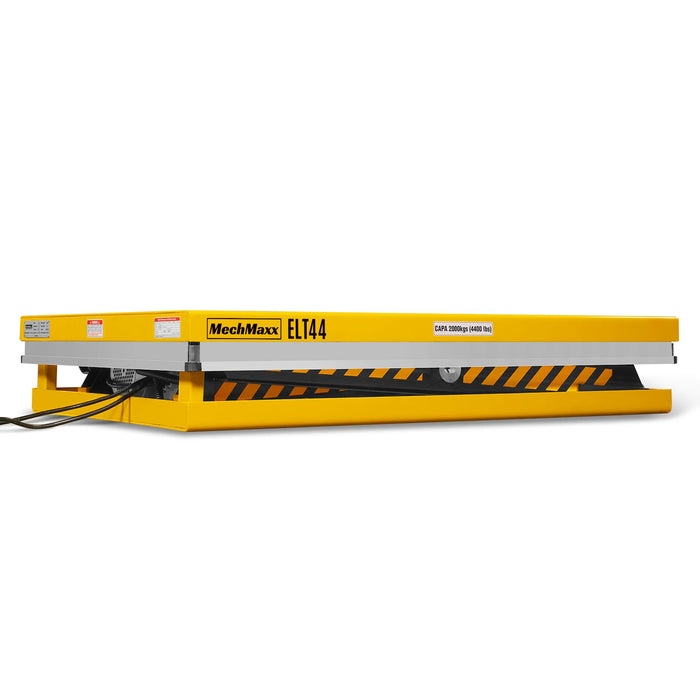4400lbs Capacity Stationary Powered Hydraulic Lift Table,  51.2" x 33. — lifestyle view
