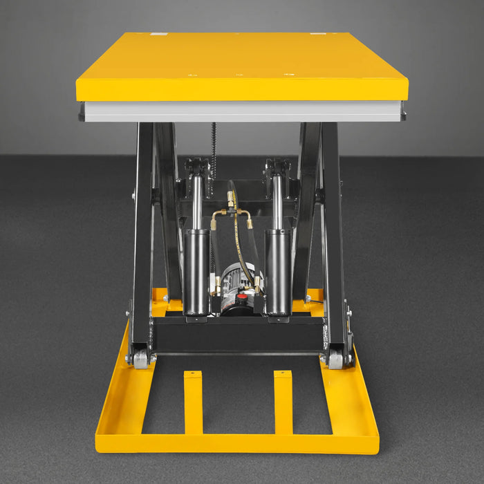 4400lbs Capacity Stationary Powered Hydraulic Lift Table,  51.2" x 33.5" Platform,  41.3" Lift Height,  UL Certified Motor,  ELT44