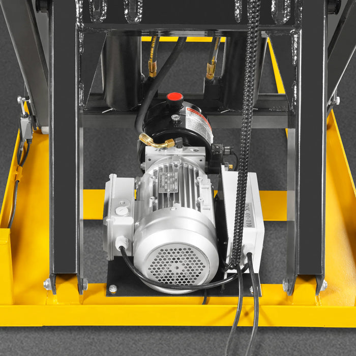 4400lbs Capacity Stationary Powered Hydraulic Lift Table,  51.2" x 33. — view 19