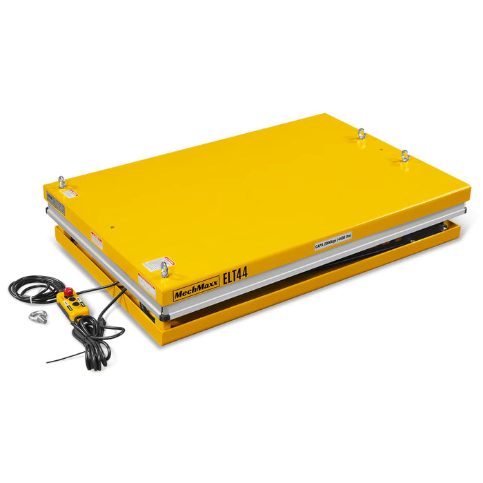 4400lbs Capacity Stationary Powered Hydraulic Lift Table,  51.2" x 33. — view 12