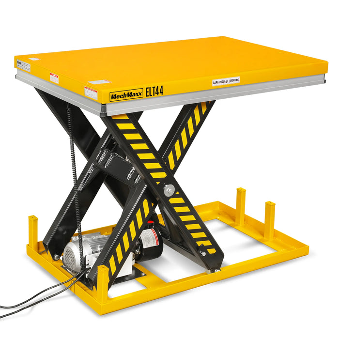 4400lbs Capacity Stationary Powered Hydraulic Lift Table,  51.2" x 33.