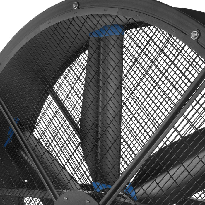 59" Portable Industrial Fan with Variable High-Efficiency PMSM Motor,M — dimensions diagram