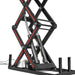 2200 lbs Capacity Stationary Electric Hydraulic Double Scissor Lift Ta — view 6