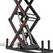 2200 lbs Capacity Stationary Electric Hydraulic Double Scissor Lift Table - 51.2" x 32.3" Platform, 70.1" Lift Height, UL Certified Motor, ELTD22