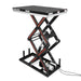 2200 lbs Capacity Stationary Electric Hydraulic Double Scissor Lift Table - 51.2" x 32.3" Platform, 70.1" Lift Height, UL Certified Motor, ELTD22