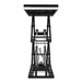 2200 lbs Capacity Stationary Electric Hydraulic Double Scissor Lift Table - 51.2" x 32.3" Platform, 70.1" Lift Height, UL Certified Motor, ELTD22
