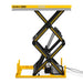 2200 lbs Capacity Stationary Electric Hydraulic Double Scissor Lift Table - 51.2" x 32.3" Platform, 70.1" Lift Height, UL Certified Motor, ELTD22