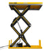 2200 lbs Capacity Stationary Electric Hydraulic Double Scissor Lift Table - 51.2" x 32.3" Platform, 70.1" Lift Height, UL Certified Motor, ELTD22