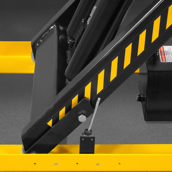2200 lbs Capacity Stationary Electric Hydraulic Double Scissor Lift Ta — view 21