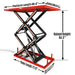 2200 lbs Capacity Stationary Powered Hydraulic Double Scissor Lift Table, 86.6" x 51.2" Platform, 94.5" Lift Height,  UL Certified Motor,  ELTD22L