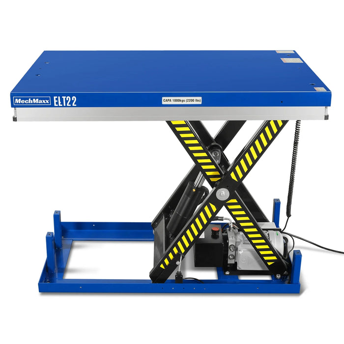 Wireless Remote Control Electric Hydraulic Lift Table - MechMaxx
