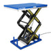 Wireless Remote Control Double Scissor Electric Hydraulic Lift Table - MechMaxx