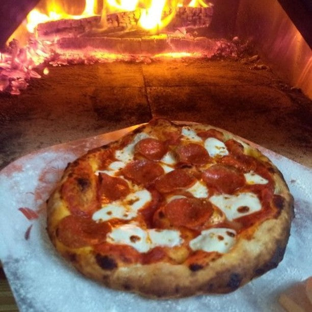 Chicago Brick Oven 750 Tailgater | Wood Fired Pizza Oven Trailer | 38" X 28" cooking surface | 2-3 - 10" pizzas at a time | 50-60 pizzas an hour