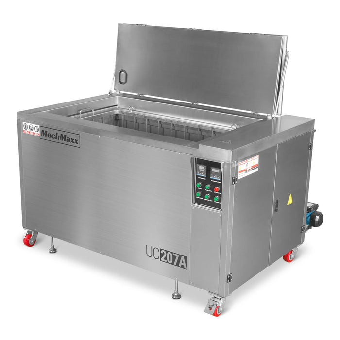 207 Gal / 785L Heavy Duty Industrial Ultrasonic Parts Washer - MechMaxx