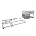 53.5″ Wide CB-V2 Vertical Laminar Flow Clean Bench with HEPA Filtratio — dimensions diagram