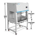 39″ Wide CB-H1Pro Horizontal Laminar Flow Clean Bench with HEPA Filtra — angle view