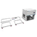 39″ Wide CB-V1Pro Vertical Laminar Flow Clean Bench with HEPA Filtrati — dimensions diagram